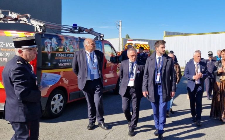 Nouveau plateau technique pour les pompiers à Chauray