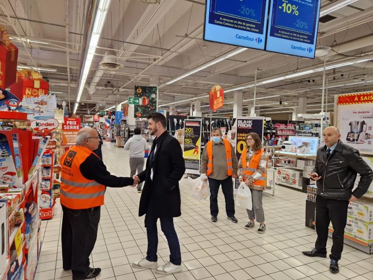 Soutien à la collecte nationale des Banques alimentaires