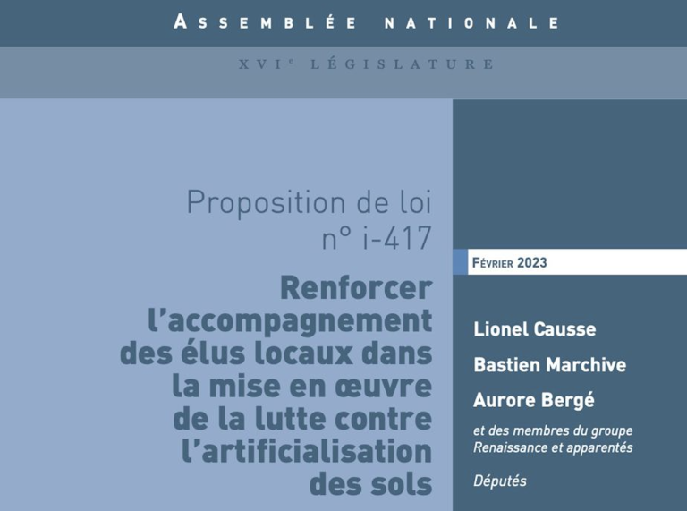 Présentation de ma proposition de loi pour aider les territoires à préserver les espaces naturels