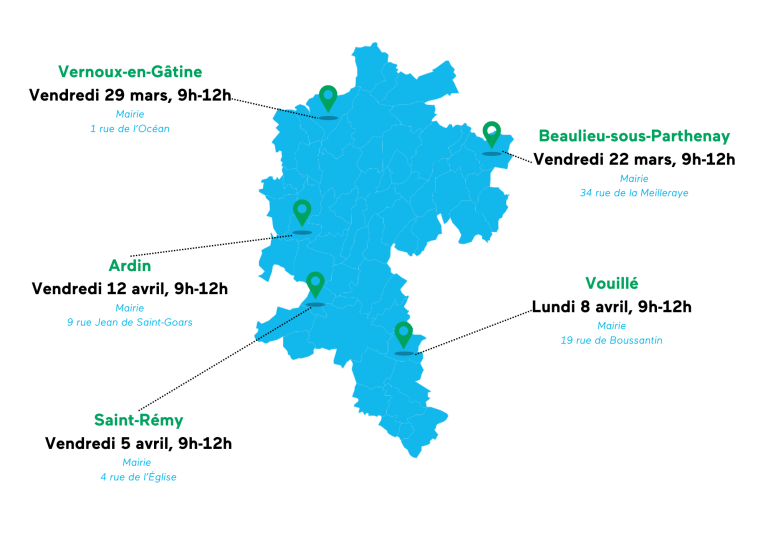 De nouvelles permanences citoyennes en mars et avril 2024 !